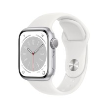 Apple Watch Series 8 GPS 41mm Silver Renewed Watch in Dubai, Abu Dhabi, Sharjah, Al Ain, Ras Al Khaimah, Fujairah, UAE