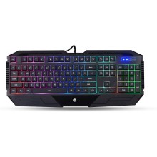 HP K110 Gaming Keyboard with RGB Backlight in Dubai, Abu Dhabi, Sharjah, Ajman, Al Ain, Ras Al Khaimah, Fujairah, UAE